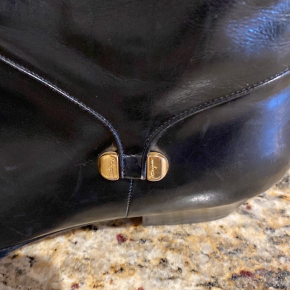 Vintage Salvatore Ferragamo for Saks Fifth Avenue Leather Boots - Picture 5 of 15